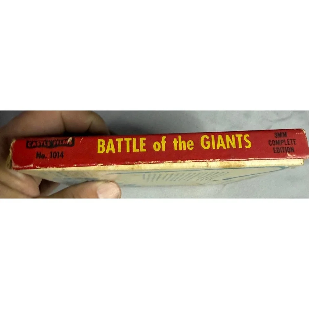 Vintage Castle Films Battle‎ of the Giants 8mm Movie Reel No 1014 Sci-Fi Monster